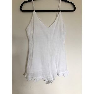 White romper